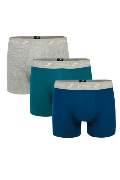 JS3616B Pack 3 goma vista Bóxer Hombre