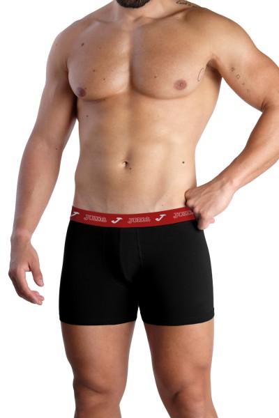 JS3616B Pack 3 goma vista Bóxer Hombre