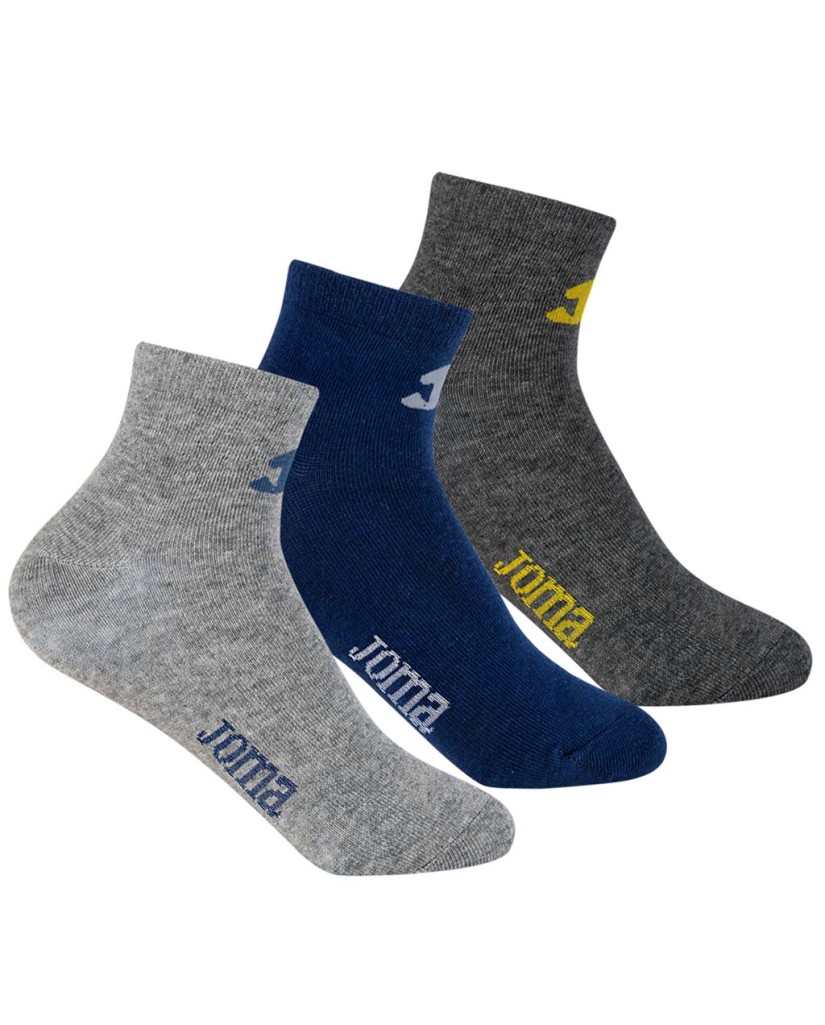 JS2051TA Pack 3 tobillero deportivo Calcetines Hombre