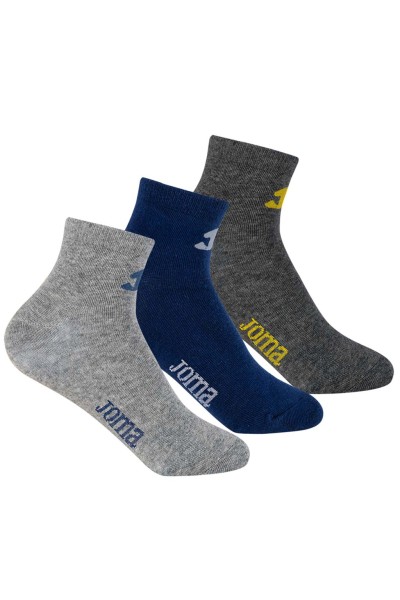 JS2051TA Pack 3 tobillero deportivo Calcetines Hombre