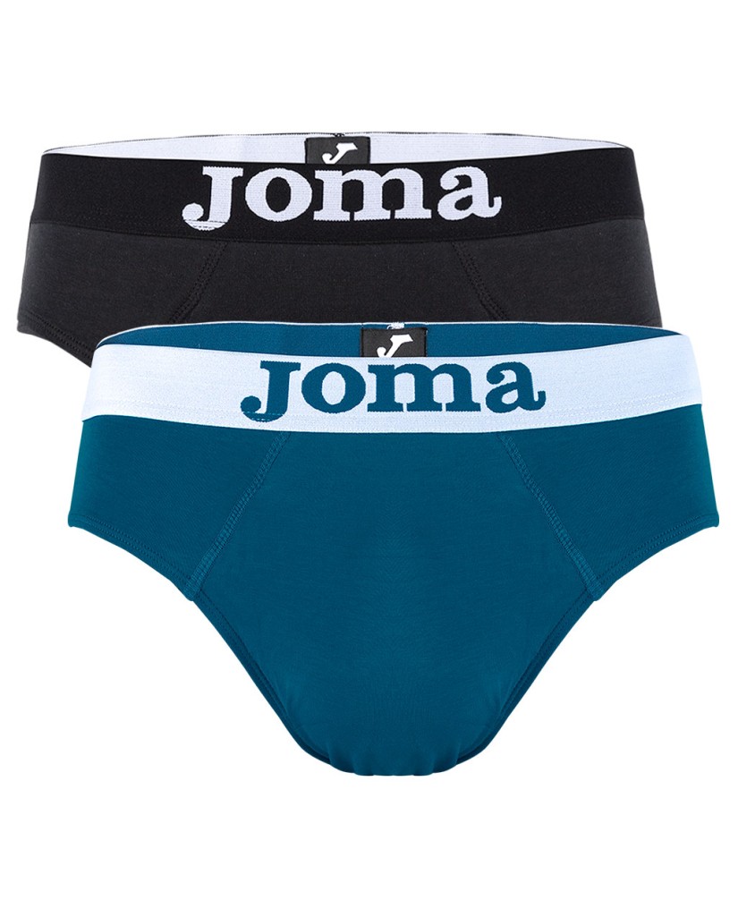JS202013 Pack 2 goma vista liso Slip Hombre