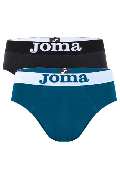 JS202013 Pack 2 goma vista liso Slip Hombre