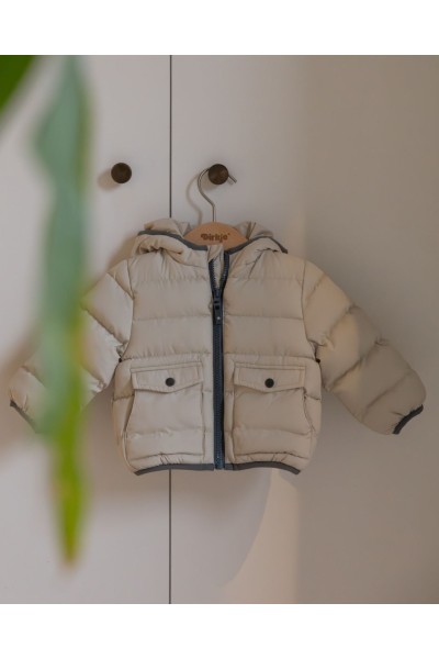 05667-35GRA CHAQUETA REPELENTE AGUA BEBÉ