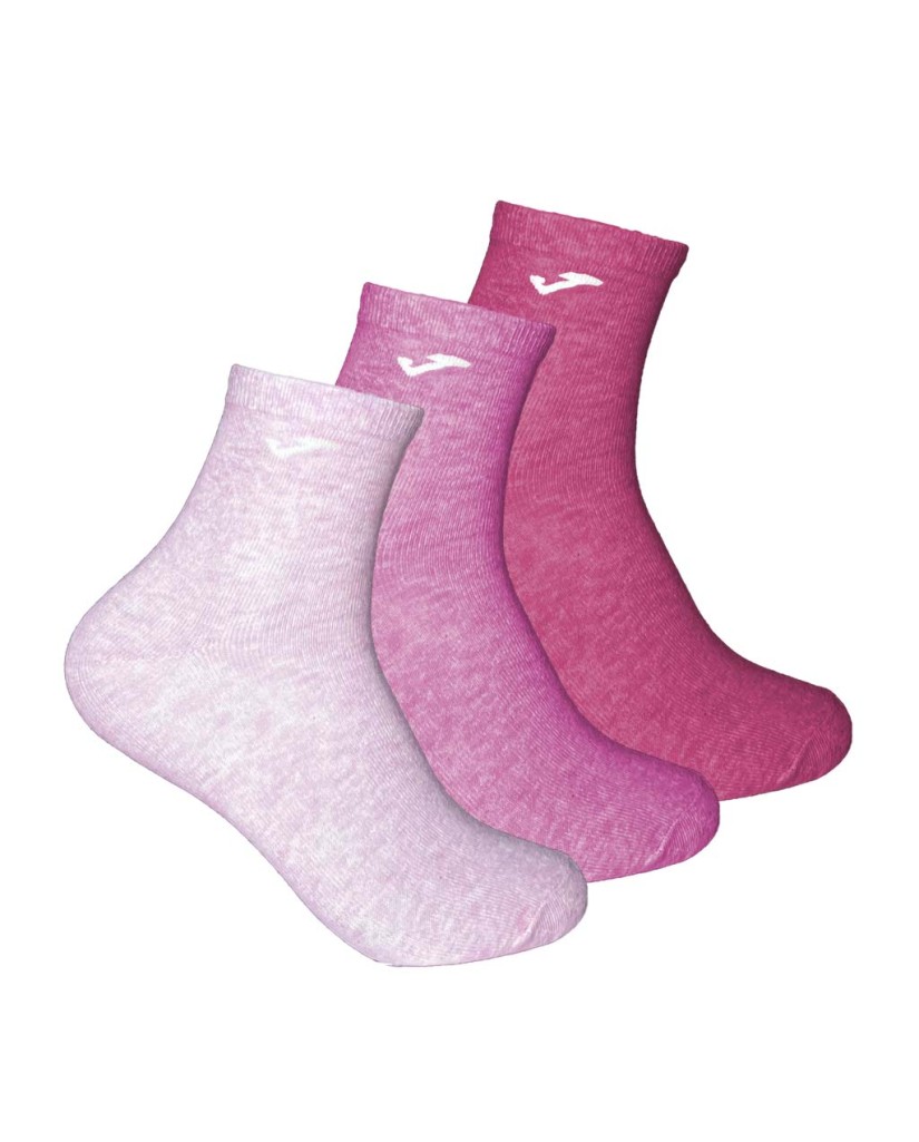 JS201714TA Pack tres calcetines tobilleros mujer-Joma