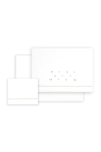 3335 TRIPTICO CUNA ESTRELLA LUNA MULTICOLOR + BROCHE