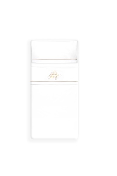 3338 TRIPTICO CUNA CIGUEÑA OSO + BROCHE