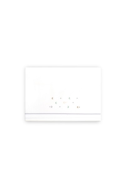 4335 TRIPTICO MINICUNA ESTRELLA LUNA MULTICOLOR