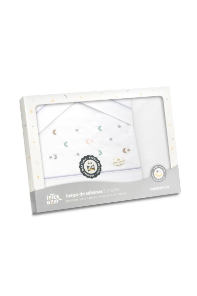 4335 TRIPTICO MINICUNA ESTRELLA LUNA MULTICOLOR