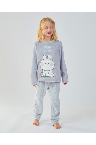 XJG_FP0231 Pijama niña manga larga Dream All Day