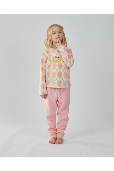 XJG_FP0330 Pijama niña polar Circus