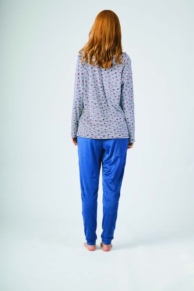 XJG_FP0105 Pijama mujer corazones-Javier Golmar