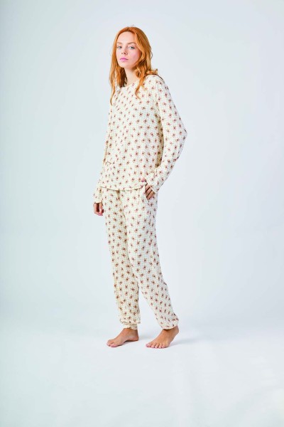 XJG_FP0118 Pijama mujer ositos