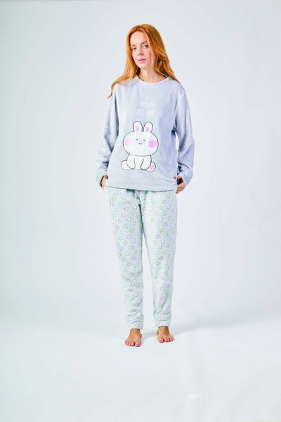 XJG_FP0210 Pijama mujer coralina dream all day