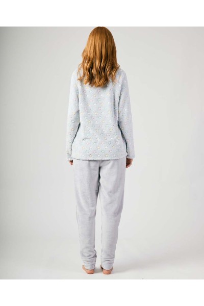 XJG_FP0211 Pijama mujer coralina estrellas