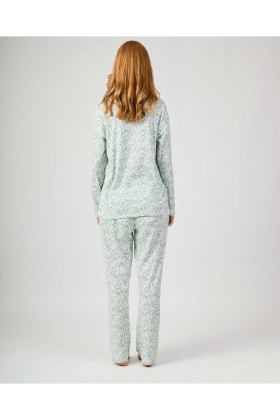 XJG_FP0700 Pijama mujer estampado cachemire