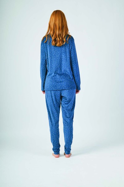 XJG_FP0905 Pijama terciopelo mujer sweet dreams
