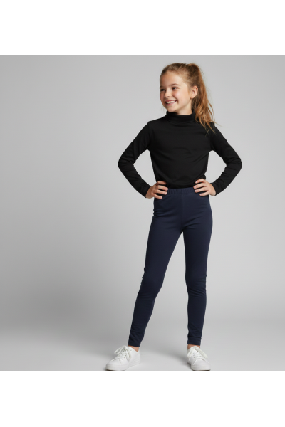 24112 Legging infantil invierno afelpado
