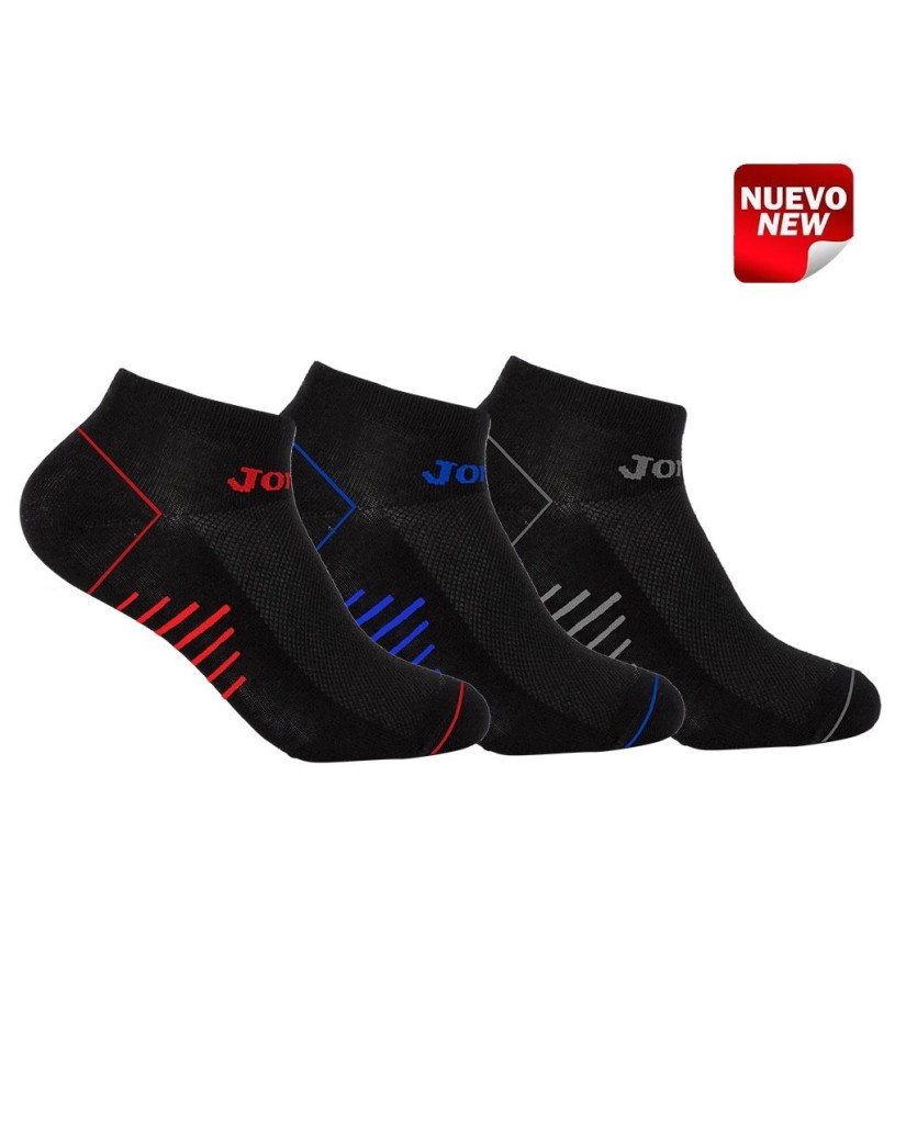 JS201812TB pack 3 tobillero Calcetines Joma