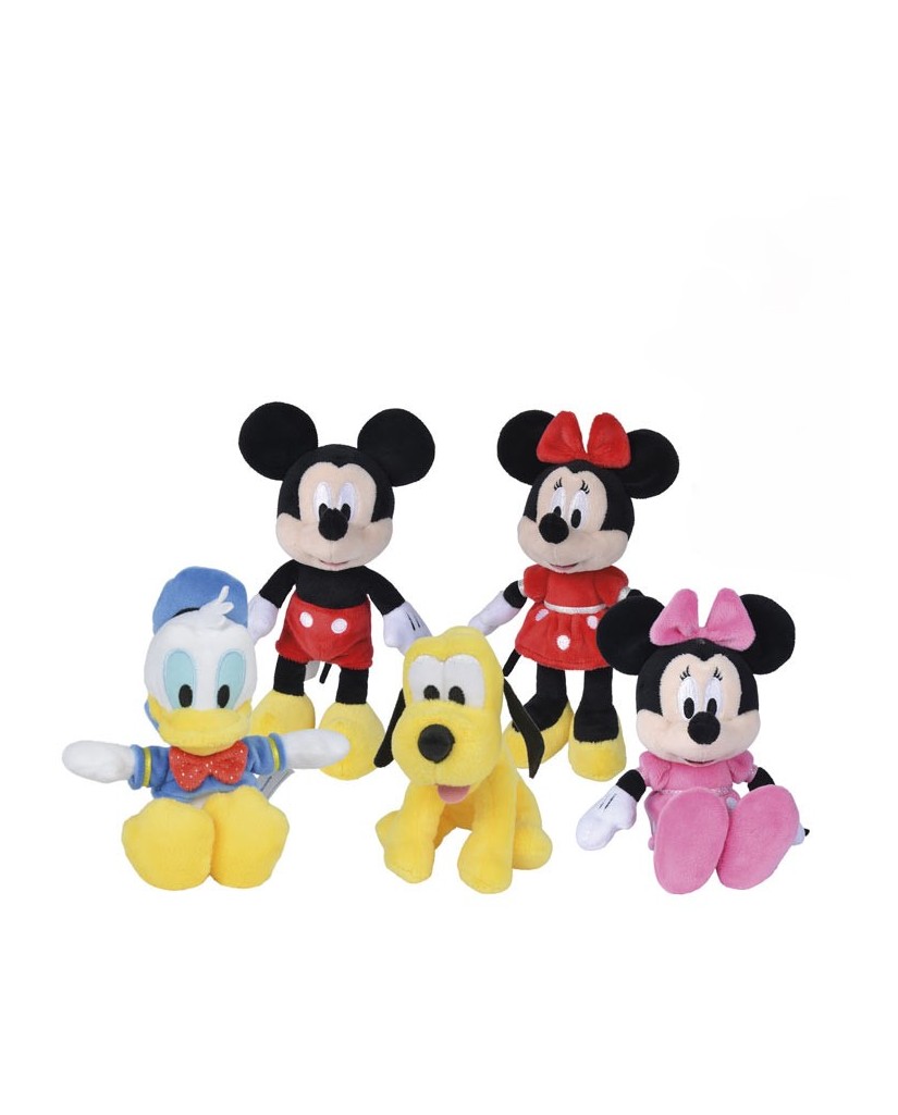 6315870224 Peluche Disney 20 cm-Mickey y amigos