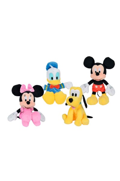6315870370 Peluche Disney Mickey Mouse y amigos 25 cm