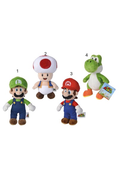 109231009003 Peluche Super Mario y amigos-20cm
