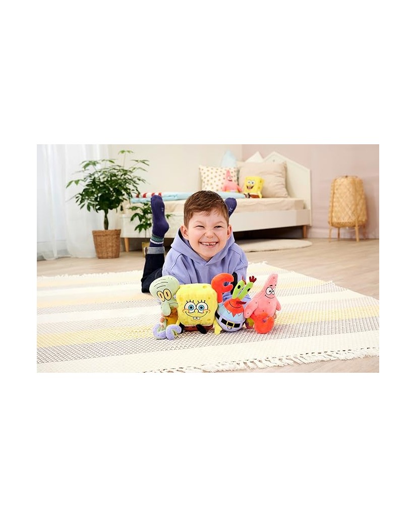 109491002 Peluche Bob Esponja y amigos 20 cm