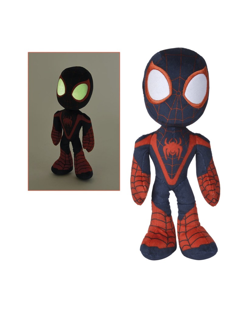6315875812X12 Peluche Spidey Miles Morales 25 cm