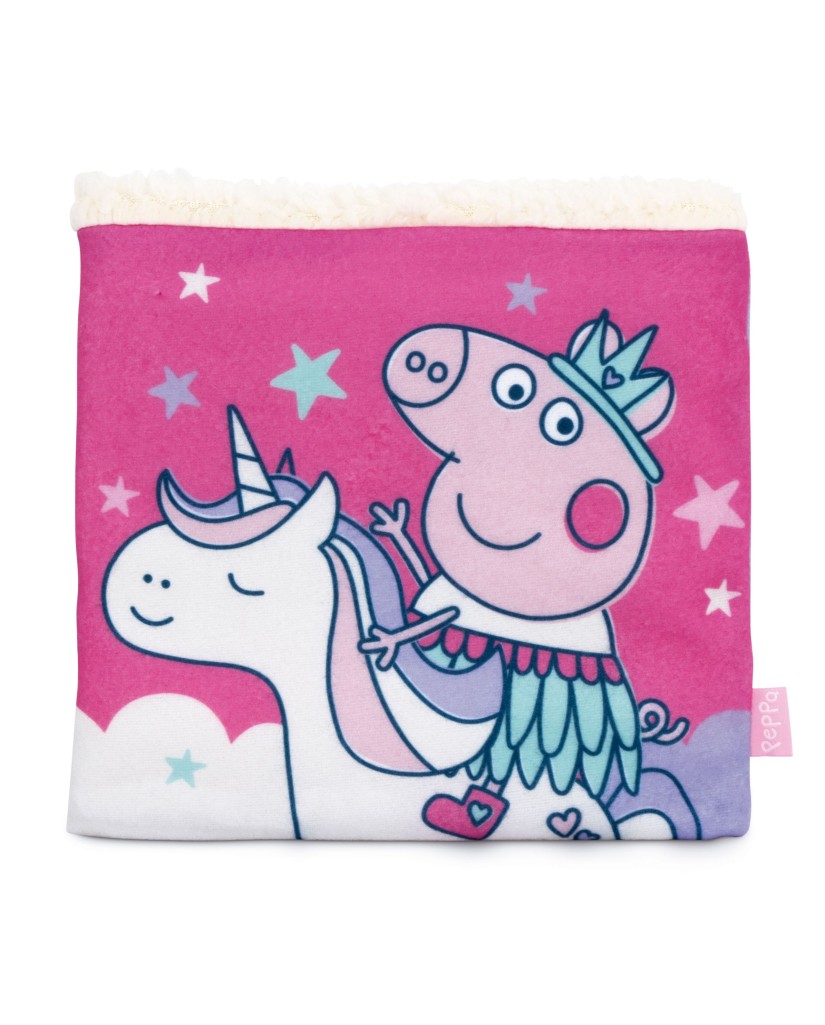 PP17443 PEPPA PIG - BUFF SHERPA 24X22CM