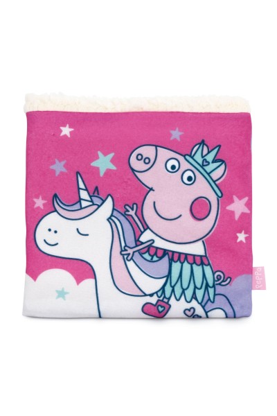 PP17443 PEPPA PIG - BUFF SHERPA 24X22CM