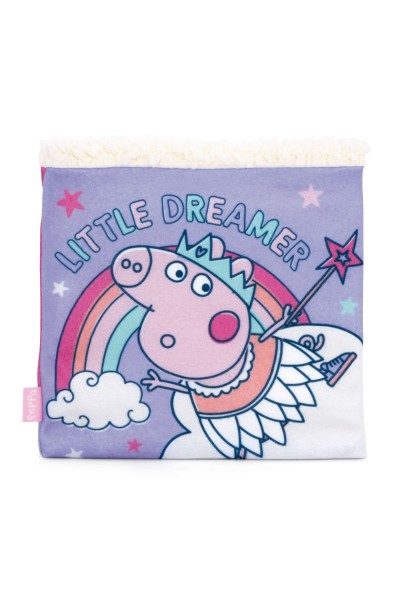 PP17443 PEPPA PIG - BUFF SHERPA 24X22CM