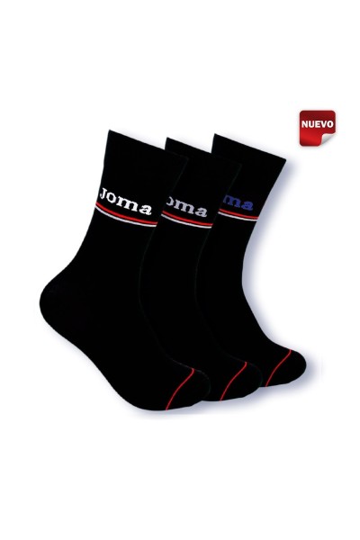 JS1083 pack 3 clásico fantasía Calcetines Hombre-JOMA