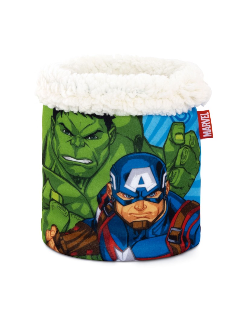 AV17433 AVENGERS - BUFF SHERPA INFANTIL VENGADORES 24X22CM