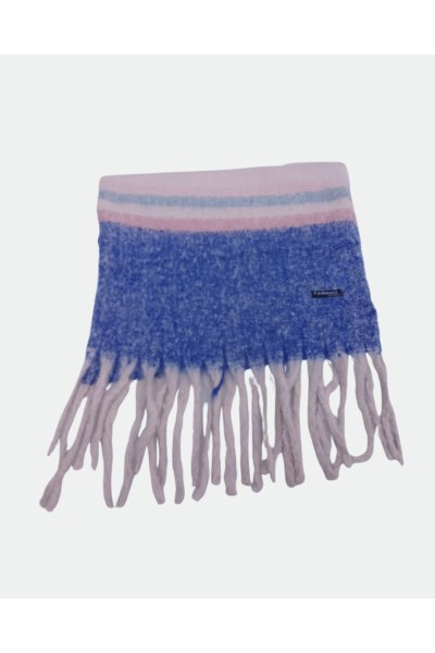 ISM-026 BUFANDA LANA RAYAS COLORES