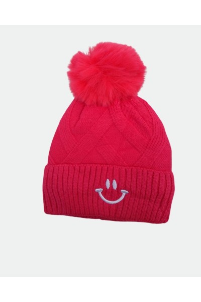 ED-007 GORRO DE LANA INFANTIL ROMBOS SMILE