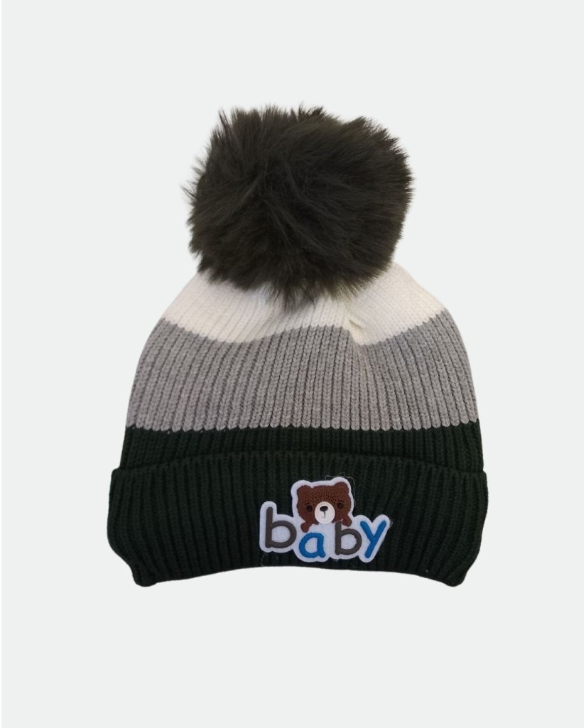ED-009 GORRO DE LANA OSITO BABY-40 Grados