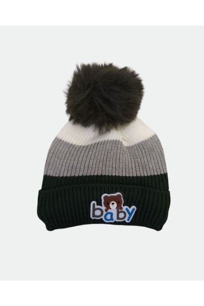 ED-009 GORRO DE LANA OSITO BABY-40 Grados