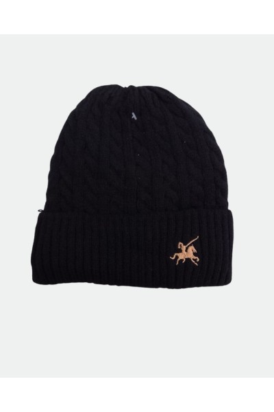 ED-016 GORRO DE LANA UNISEX TRENZADO