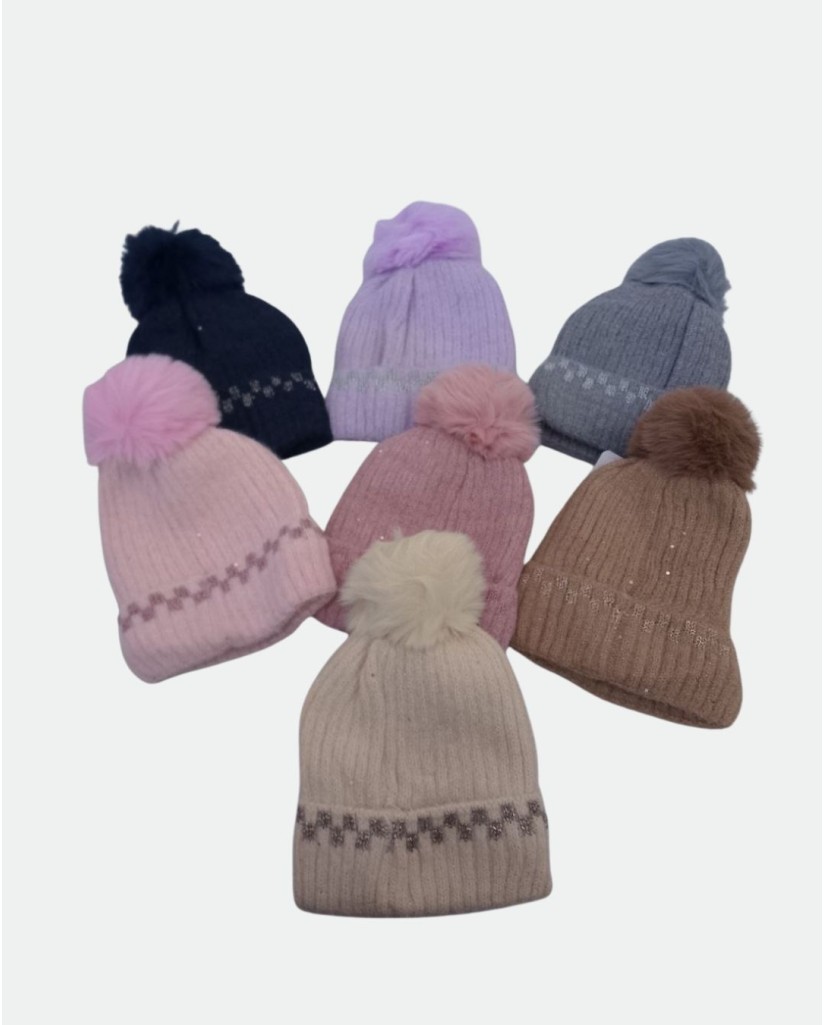 ED-023 GORRO DE LANA INFANTIL BRILLO-40 Grados