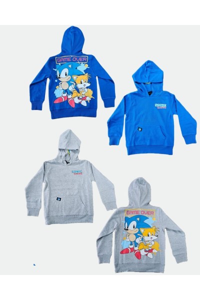 C5218091NI Sudadera niño capucha Sonic