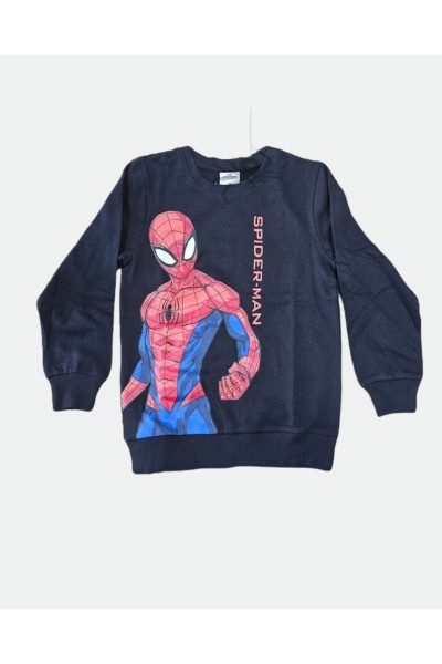 S52181494NI Sudadera negra Spiderman infantil