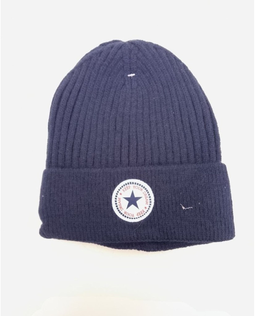 ED-013 GORRO DE LANA ESTRELLA ADULTO