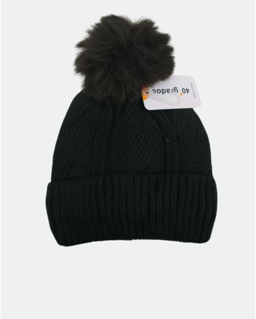 ED-006 GORRO INFANTIL TRENZADO -40 Grados