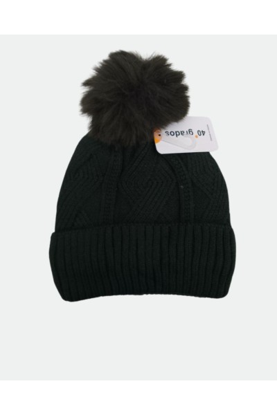 ED-006 GORRO INFANTIL TRENZADO -40 Grados
