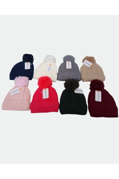 ED-006 GORRO INFANTIL TRENZADO -40 Grados