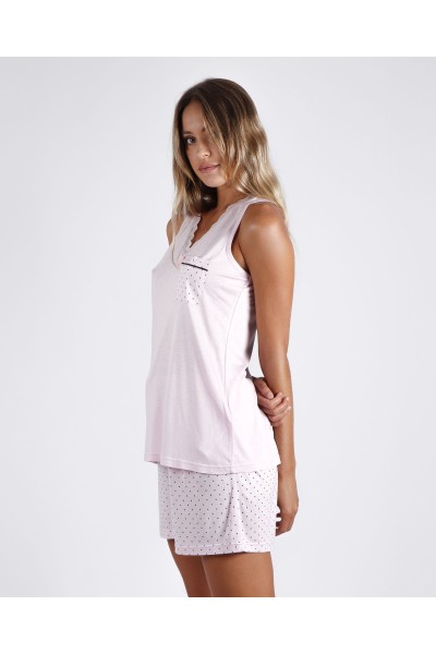 56128-0 PIJAMA SIN MANGAS...