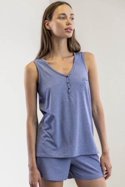 63500-0 PIJAMA SIN MANGAS...