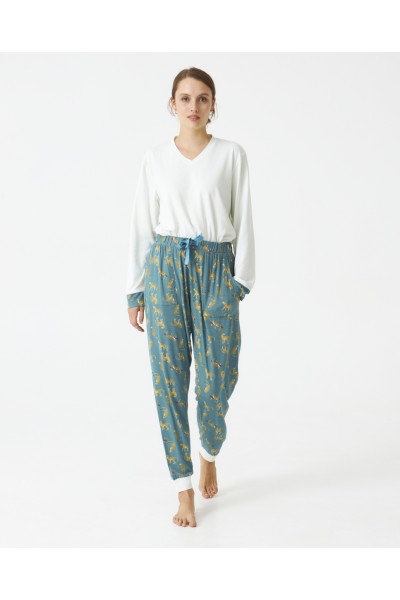DP0601 Pijama mujer animales J&J Brothers