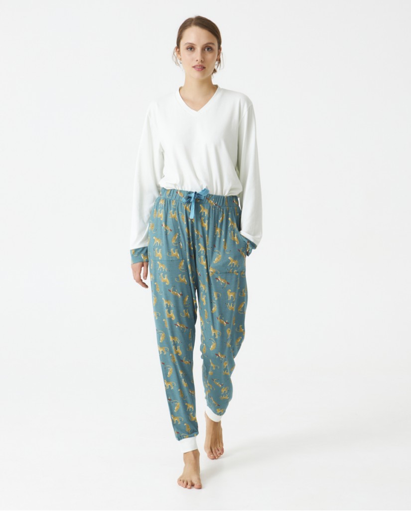 DP0601 Pijama mujer animales J&J Brothers