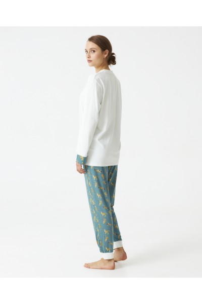 DP0601 Pijama mujer animales J&J Brothers