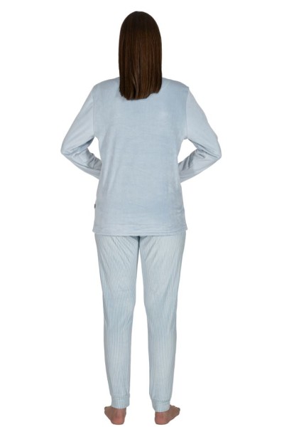 DP2005 Pijama mujer coralina azul Snoopy Javier Golmar